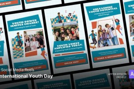Social Media Reels - International Youth Day After Effects Template 47146234