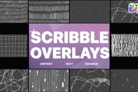 Abstract Scribble Overlays | FCPX 47482649