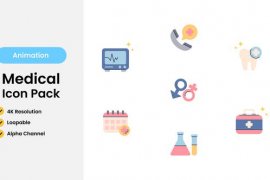 Medical Icon Animated Pack 52189186