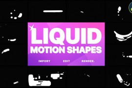 Liquid Motion Shapes | DaVinci Resolve 33378580