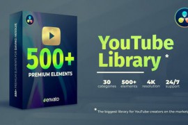 YouTube Pack - DaVinci Resolve 34618972