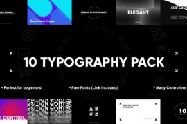 10 Special Typography Pack | After Effects 44944294