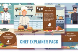 5 Concepts Flat Character Cook in Kitchen 51721121