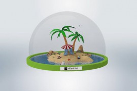 Beach Travel Clean Logo 47148298