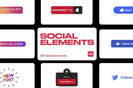 Social Elements for After Effects 45737327
