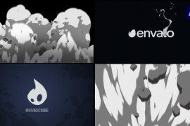 2D Cartoon Explosion Logo Opener [After Effects] 46472531