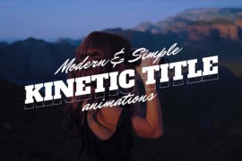Kinetic Title Animations 44749449
