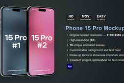 Free Download:Phone 15 Pro Mockup 58750461