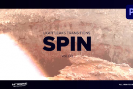 Light Leaks Spin Transitions Vol. 03 for Premiere Pro 46211611