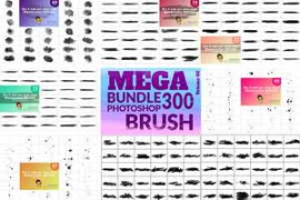 Free Download:CreativeMarket – Watercolor Brush Bundle 5746823