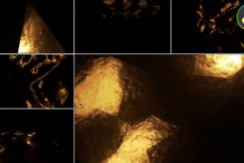 Golden Backgrounds for DaVinci Resolve 52689319