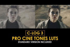 C-Log3 Pro Cine Tones and Standard Color LUTs 50930861