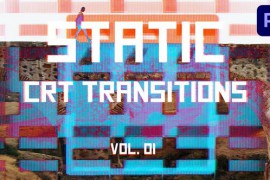 CRT Static Transitions for Premiere Pro Vol. 01 46488348