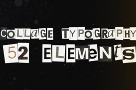 Collage Typography 51744396