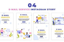 E-Mail Service Eye Catching Character Instagram Story 47438732