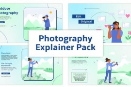 Outdoor Photography Explainer Animation Scene Pack 45703074