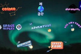 Space Adventure Titles for After Effects 52241932