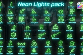 Neon Lights Big Pack for FCPX 43254604