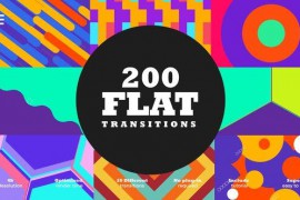 Flat Transitions Pack 52476075