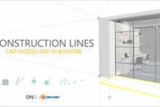 Free Download:Construction Lines v0.9.7 for Blender