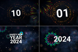 New Year Countdown 2024 // Happy New Year 49290292