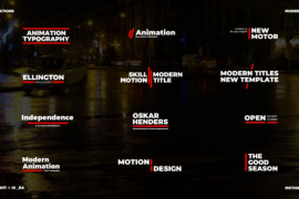 Modern Corporate Titles | Davinci Resolve 52025624