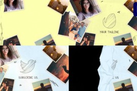 Stop Motion Paper Logo Opener for Premiere Pro 45549577