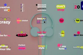 Colorful Stylish Titles for After Effects 45817880