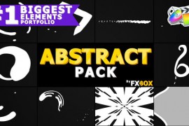 Cartoon Abstract Elements | FCPX 24265859