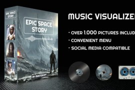 Epic Space Story Music Visualizer 42842348