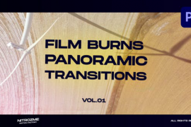 Film Burns Panoramic Transitions Vol. 01 for Premiere Pro 48174531