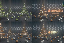 Gold Christmas Logo for DaVinci Resolve 48843137