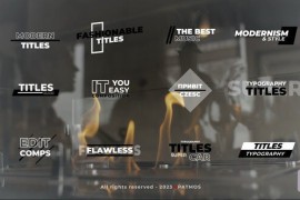 Bold Titles | After Effects 43836877