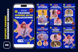 Torn Paper Fashion Instagram Stories MOGRT 51913481