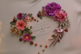 Floral Wedding Slideshow 44798936