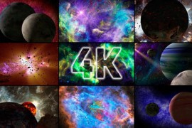 4k Beautiful Space Pack 25974228