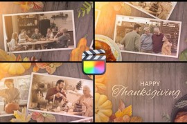 Thanksgiving Day Slideshow Opener for FCPX 48146833