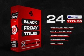 Black Friday Titles | Premiere Pro 34274187