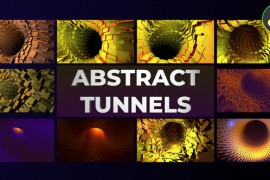 Abstract Tunnels for DaVinci Resolve 47795741
