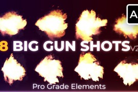 Big Gun Shots Gunfire 2 45500067