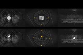Geometric Logo Reveal (3 Versions) 22857065