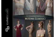 Cubebrush – McKenna female photo references pack By Howard Lyon