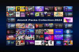 AtomX Packs Collection 2024 Updates After effects & Premiere pro