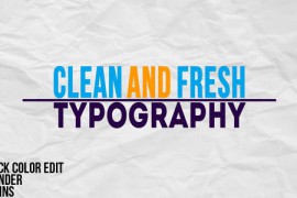 Typographic Presentation 2380098