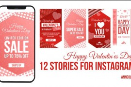 Valentine Day Sales Instagram Story 43193903