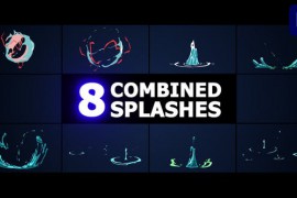 Combined Splashes for Premiere Pro 52180093