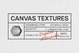 Free Download:Studio2am – White Canvas Textures Collection