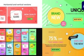 Rounded Sales Slides for After Effects 44153991