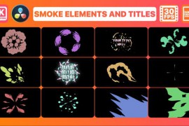 Smoke Pack and Titles for DaVinci Resolve 45342528