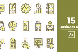Business Icon After Effect 45938635